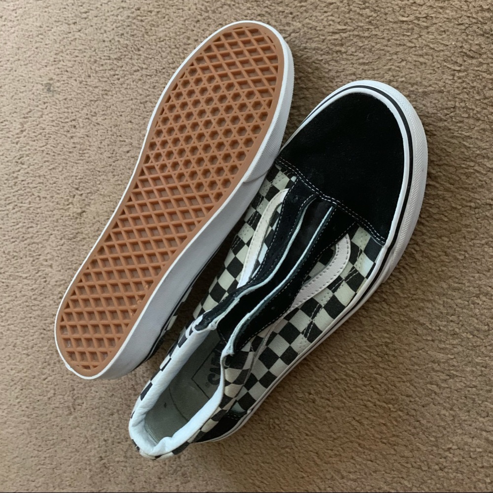 Checkerboard Vans - Picture 1 of 7